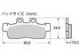 SBSブレーキパッド 【E207】
