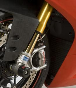 DUCATI 1199 PANIGALE　R&Gレーシング　フォークプロテクター【FP0109BK】