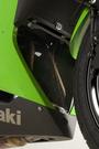 Ninja250/300（'13-）　R&Gレーシング　ダウンパイプグリル【DG0012BK】