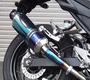 Ninja250/Z250　BEET　NASSERT Evo スリップオンマフラー【0278-KB9-50/BL】