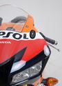 HONDA CBR400R/CBR500R('13-)他、ホンダ、カワサキ各車種用　R&Gレーシング　ミラーブランケットプレート　【NBP0013BK】