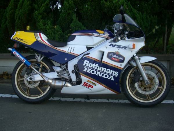 DOG FIGHT RACING製 HONDA NSR250R('88-'89) ステンレスチャンバー