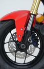 HONDA GROM/MSX125('13-)用　R&Gレーシング　フォークプロテクター【FP0102BK】 