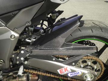 KAWASAKI Ninja1000('11-'14)用Nojima（ノジマ）製リアフェンダー綾織カーボン【NCW634RF-CFA】