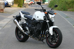 YAMAHA FZ1/FAZER（'08-13）用Nojima（ノジマ）製LOCK-ON TYP-SC手曲げチタンフルエキゾースト【NMTX227LC-CLK】