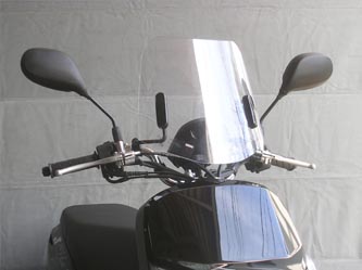 HONDA Dunk（ダンク） 旭風防 ミドルスクリーン【DU-03