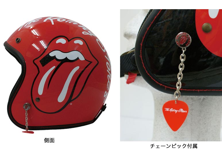 The Rolling Stones（ローリングストーンズ） ジェットヘルメット ...