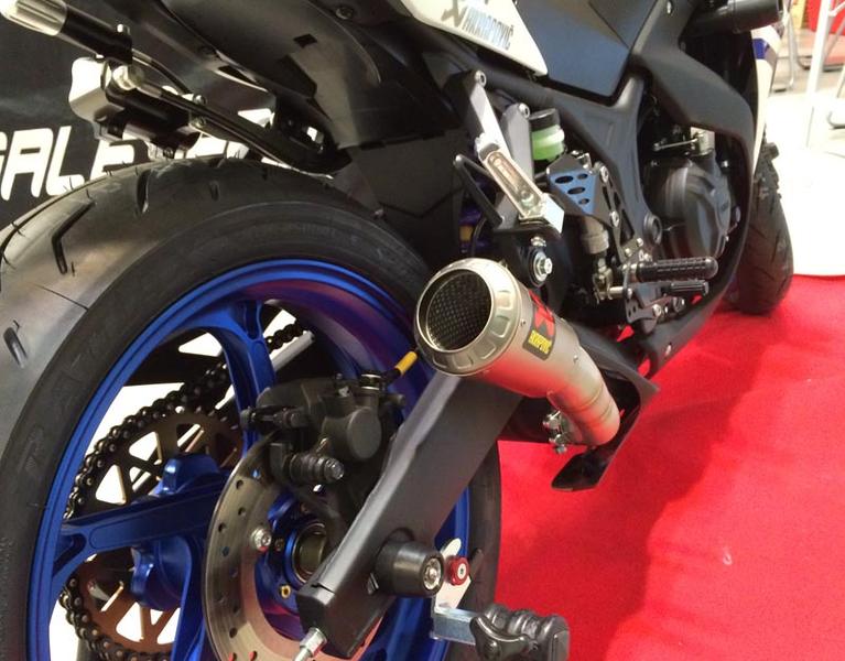 AKRAPOVIC MT-25 マフラー