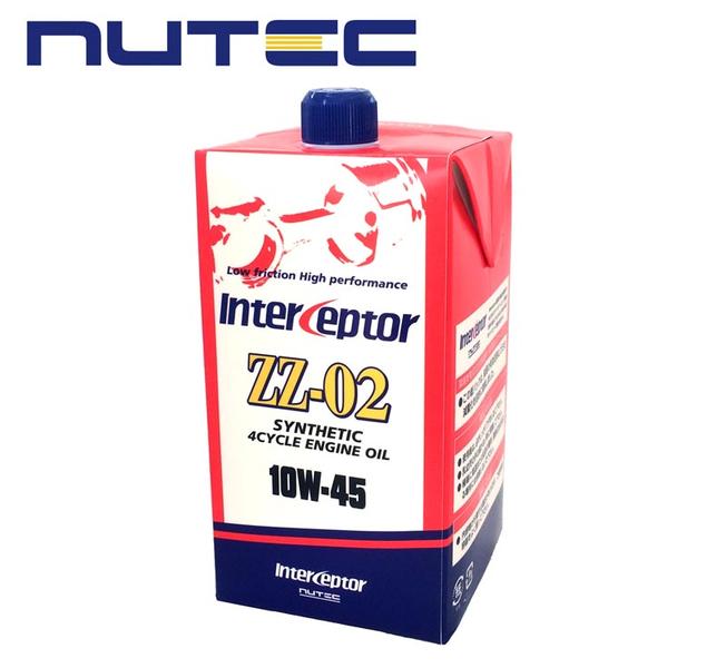 NUTEC（ニューテック）エンジンオイル インターセプター ZZ-02 | NUTEC | オイル | パーツラインアップ  ｜バイクパーツ・バイク部品・用品のことならParts Online