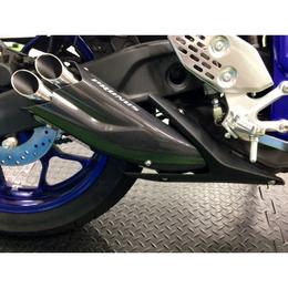 ワイズギア PRUNUS YZF-R25/YZF-R3/MT-25/MT-03スリップオンマフラー【Q5KSKRY01055】