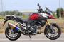 アールズギア V-Strom1000 ABS用ワイバンリアルスペック スリップオンマフラー/チタンドラッグブルー【RS12-03RD】 