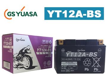 GSYUASA 　YT12A-BS　VRLA（制御弁式）バイク用バッテリー