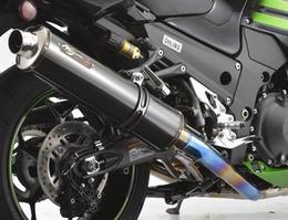 Nojima(ノジマ) KAWASAKI ZX-14R High-Grade DLCチタン フルエキゾーストマフラー 4-1-2SC 【NTX653GTDW-CLK】