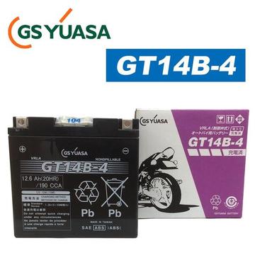 GSYUASA　GT14B-4　 VRLA（制御弁式）バイク用バッテリー