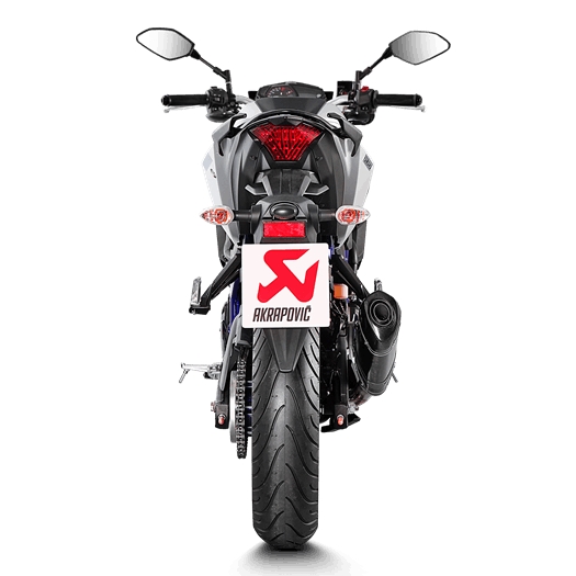 YAMAHA YZF-R25('14-'16)/MT-25('15-'16) AKRAPOVIC スリップ