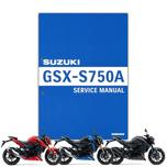 SUZUKI GSX-S750 サービスマニュアル【S0040-25C30】