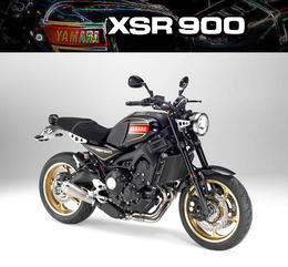 ワイズギア XSR900用ヘリテージ外装キット・RZブラック【QQ1-YSK-102-S02】 