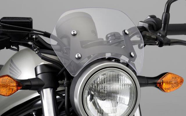 レブル250 純正　メーターバイザー HONDA Rebel250/500用ホンダ純正メーターバイザー【08R70-K87-J00