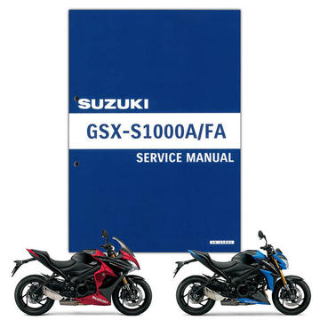 SUZUKI（スズキ）　GSX-S1000/F　サービスマニュアル【99600-39412】
