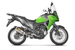 AKRAPOVIC KAWASAKI VERSYS-X 250用 HEXA（ヘキサゴナル） チタン JMCA　スリップオンサイレンサー【S-K3SO2-HZTJPP】