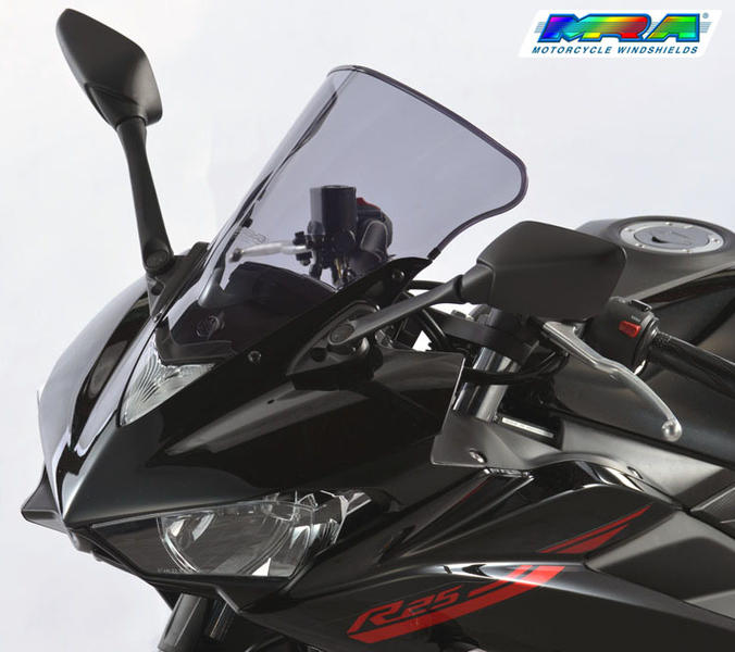 YAMAHA YZF-R25/YZF-R3 (15-) MRA レーシングスクリーン（クリアー・スモーク）【MR262C/S】 | MRA