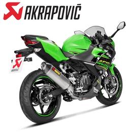 Ninja400 Ninja250 （'18）　AKRAPOVIC スリップオンライン  ヘキサゴナル チタン JMCA認証品 【S-K4SO5-HRTJPA】