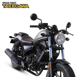 HONDA レブル250 スペシャルパーツ武川 クッションシートカバー（ダイヤモンドステッチ）【09-11-0224】