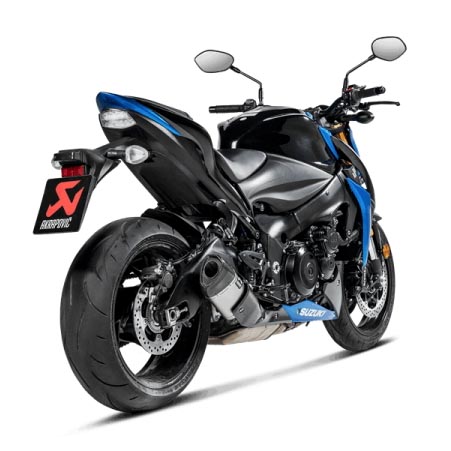 SUZUKI GSX-S1000/F/KATANA AKRAPOVIC スリップオンチタン（JMCA