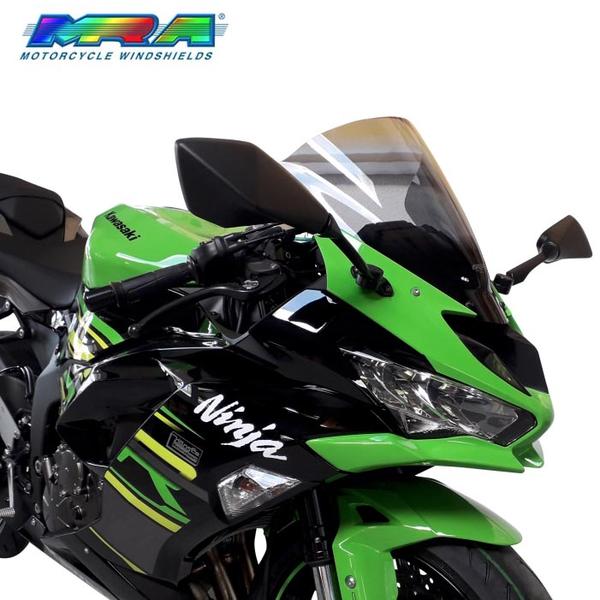 Kawasaki ZX-6R（'19-'22） MRA スクリーンレーシング（スモーク）【MR682S】 | MRA | ドレスアップパーツ