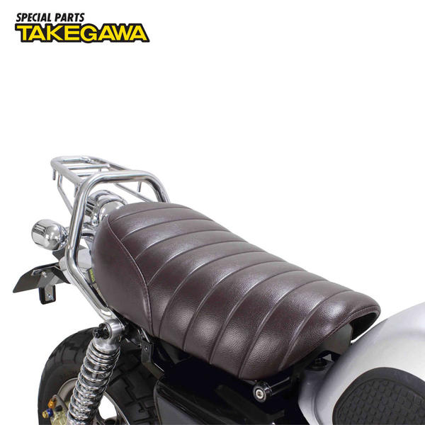 モンキー125 スペシャルパーツ武川 タックロールシート（ブラウン