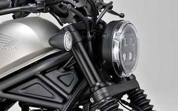 HONDA Rebel250 / Rebel500用ホンダ純正 フロントフォークカバー（左右セット） 08F71-K87-A31