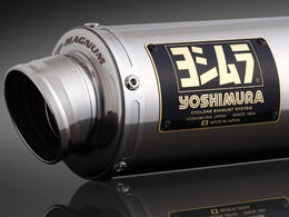 ヨシムラ XMAX（18-20） 機械曲GP-MAGNUM115 サイクロン EXPORT SPEC 政府認証 SS （ステンレスカバー） 110A-316-5U50