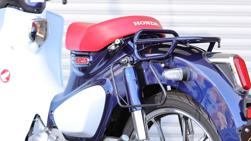 公式】 キジマ バッグサポート スーパーカブC125 KIJIMA クロームメッキ 左側のみ バイク用バッグ