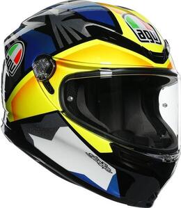 AGV K6 JOAN BLACK BLUE YELLOW フルフェイスヘルメット