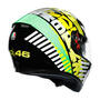 AGV K-3 SV MPLK 010-TRIBE 46 フルフェイスヘルメット 