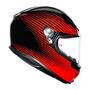 AGV K6 RUSH BLACK/RED（ラッシュ ブラック/レッド） フルフェイスヘルメット