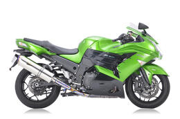 r's gear（アールズギア） ZX-14R（'12～'15・'16～） リアルスペック スリップオン チタンポリッシュ RK22-03ST