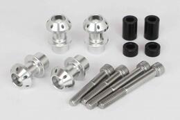 スペシャルパーツ武川 GROM  荷掛けフック 4個セット(シルバー) 09-11-0255