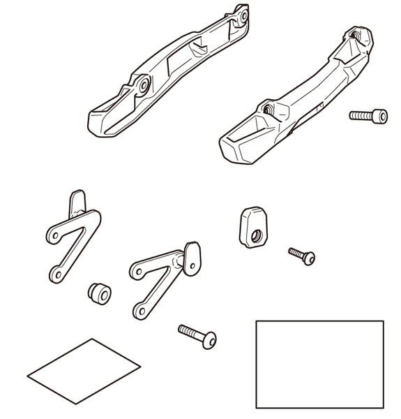 HONDA X-ADV パニアサポートステー 08L75-MKT-D00 | HONDA | ドレス