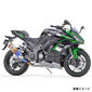 Kawasaki Ninja1000SX('20-) アールズギア リアルスペック フルエキゾーストマフラー(チタンドラッグブルー) RK36-TUSD