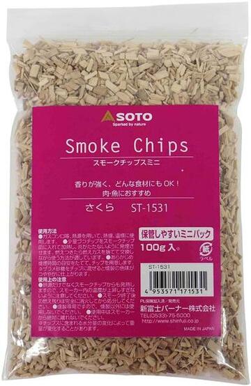 SOTO スモークチップスミニ さくら 100g ST-1531