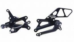 OVER Racing YAMAHA YZF-R25/R3 MT-25/03 BACK-STEP 4ポジション ブラック 51-35-01B