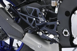 OVER Racing YAMAHA YZF-R1 (15-)（20） バックステップ 4ポジション ブラック 51-424-01B