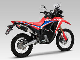 ヨシムラ CRF250L('21) RALLY（'21） Slip-On RS-4Jサイクロン カーボンエンド EXPORT SPEC 政府認証 STB(チタンブルーカバー) 110-43H-5P80B