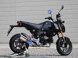 WR's GROM('21) SS-OVALフルエキゾースト 焼き色チタンサイレンサー LB1180JM