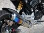 WR's GROM('21) ショートオーバルフルエキゾースト 焼き色タイプサイレンサー LS1180JM