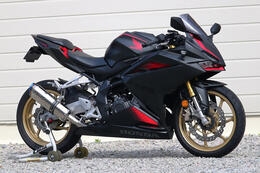 WR'S CBR250RR('20-'21) SS-OVAL SHORT LINE フルエキゾースト 焼き色チタンサイレンサー仕様 FB1240JM