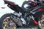 WR'S CBR250RR('20-'21) SS-OVAL SHORT LINE フルエキゾースト ソリッドチタンサイレンサー仕様 FK1240JM