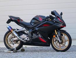 WR'S CBR250RR('20-'21) ラウンドタイプフルエキゾースト 焼き色チタンサイレンサー仕様 LS1240JM