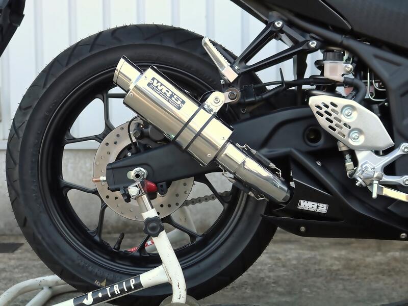 WR'S MT-25 MT-03 スリップオン ステンレスショートオーバル